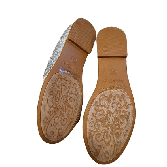 Dream Pairs Rhinestone Ballet Flats, Perfect for the Holidays, Size 13 Kids - Picture 9 of 10